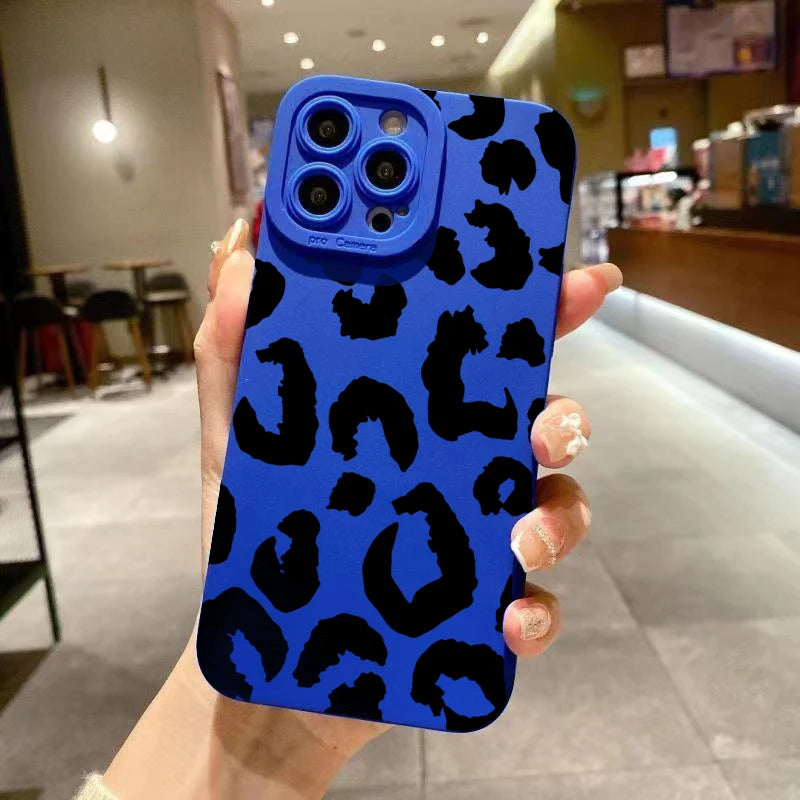 Custom Leopard Print iPhone Case