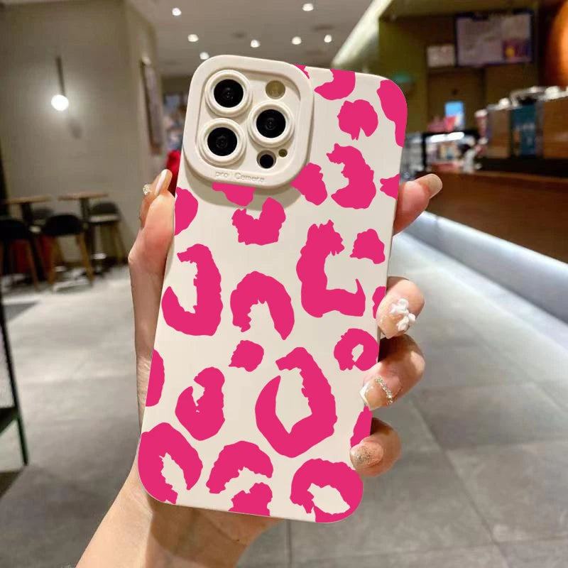 Custom Leopard Print iPhone Case