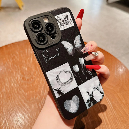 Custom Butterfly Pattern iPhone Case