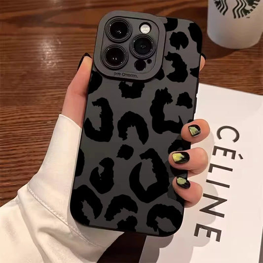 Custom Leopard Print iPhone Case