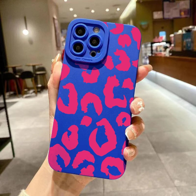 Custom Leopard Print iPhone Case